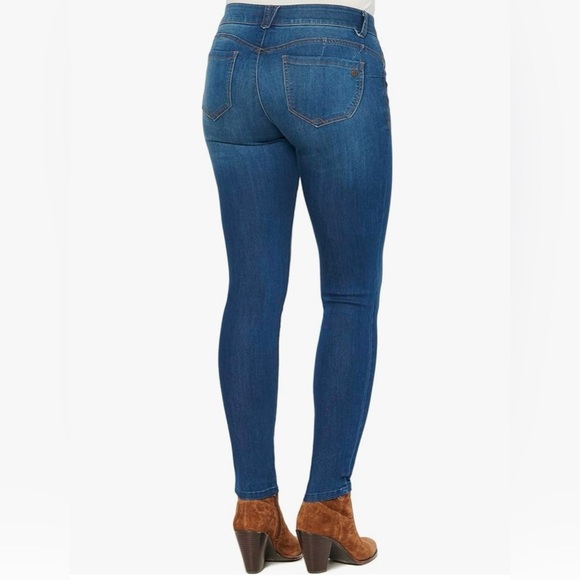 Democracy “Ab”solution blue jeggings woman’s size 8 - Picture 2 of 8